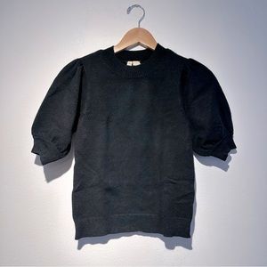 Anthropologie Moth Connelly puff sleeve sweater